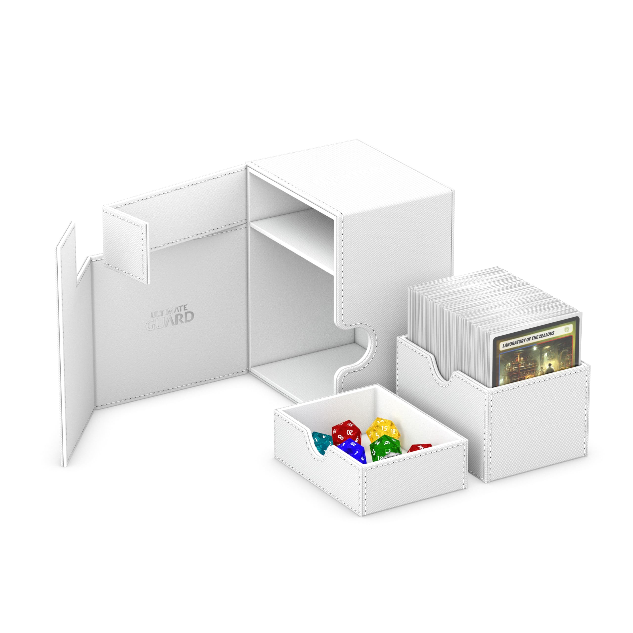 Ultimate Guard Flip 'n' Tray 133+, White | Amazon.com.br